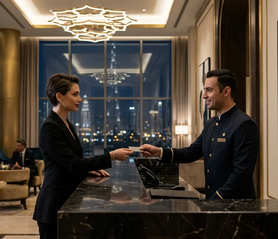 Which hotels are best for shemale escort dubai bookings to ensure the staff and security never ask awkward questions